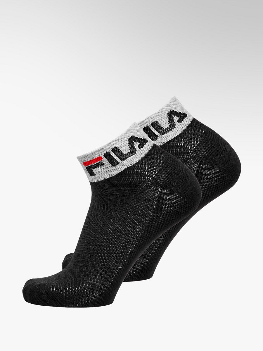 2er Pack Socken von Fila in schwarz - DEICHMANN 2er Pack Socken von Fila in schwarz - DEICHMANN